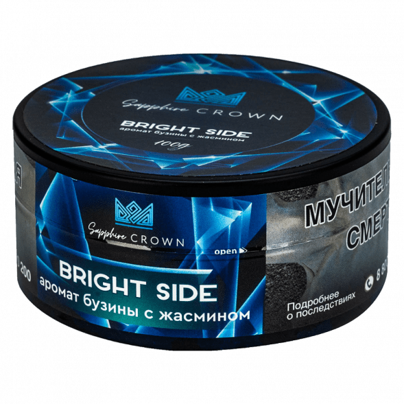 Табак Sapphire Crown - Bright Side (Бузина с Жасмином, 25 грамм) купить в Тюмени