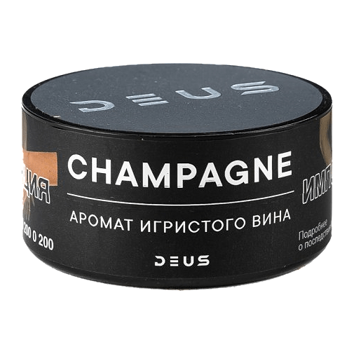 Табак Deus - Champagne (Игристое Вино, 20 грамм) купить в Тюмени