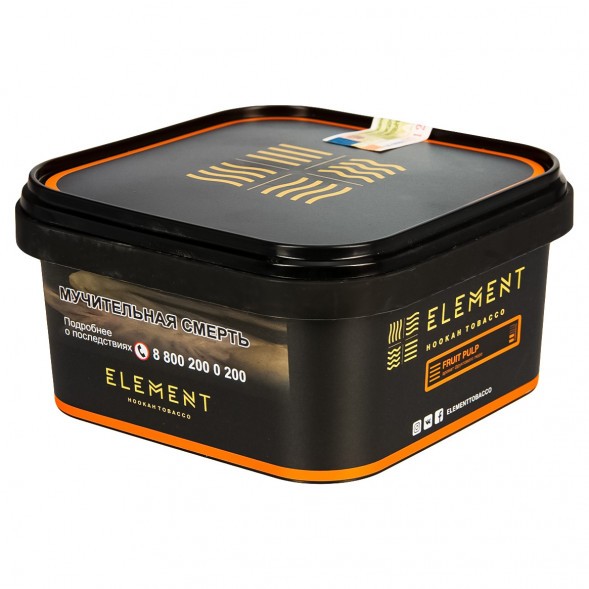 Табак Element Земля - Fruit Pulp NEW (Фруктовое Пюре, 200 грамм) купить в Тюмени