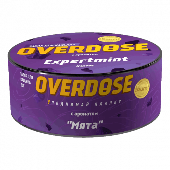 Табак Overdose - Expertmint (Мята, 25 грамм) купить в Тюмени