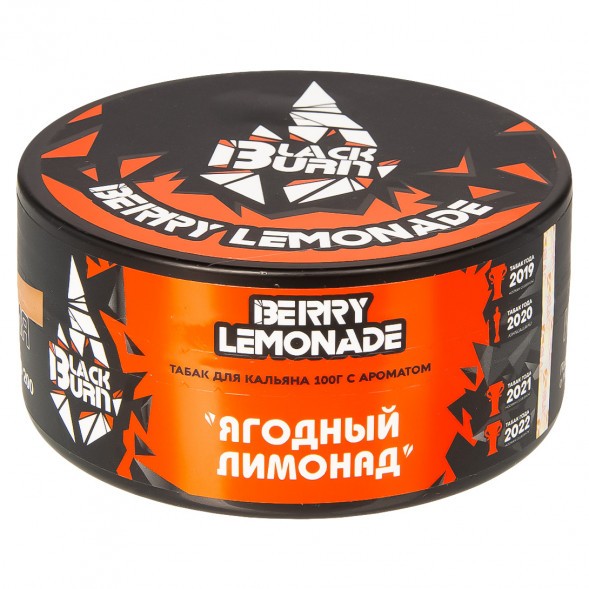 Табак BlackBurn - Berry Lemonade (Ягодный Лимонад, 100 грамм) купить в Тюмени