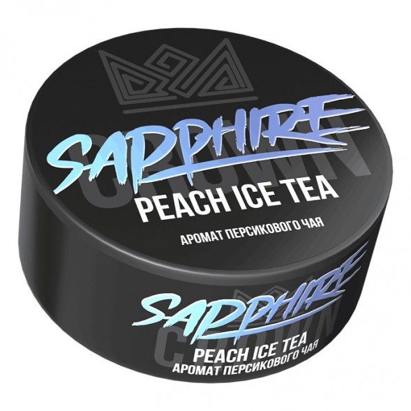Табак Sapphire Crown - Peach Ice Tea (Персиковый Чай, 100 грамм) купить в Тюмени