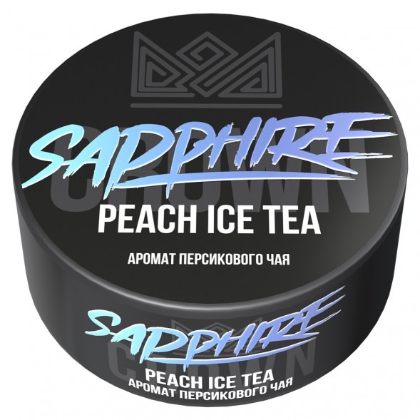 Табак Sapphire Crown - Peach Ice Tea (Персиковый Чай, 100 грамм) купить в Тюмени