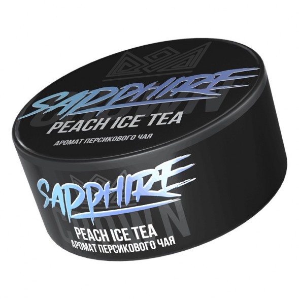 Табак Sapphire Crown - Peach Ice Tea (Персиковый Чай, 100 грамм) купить в Тюмени