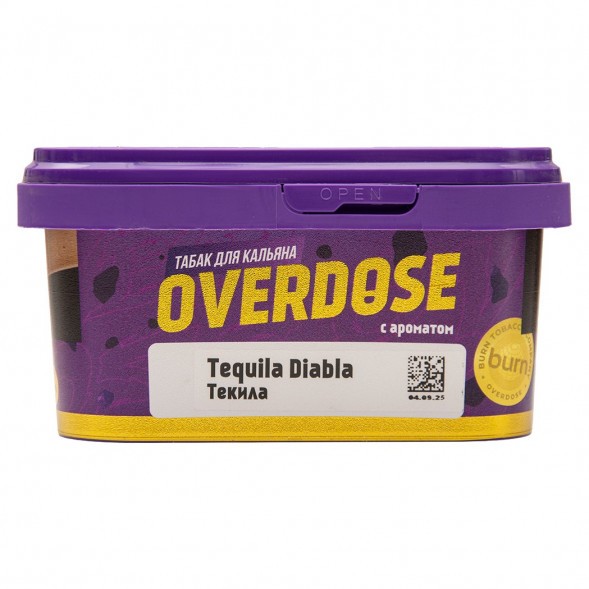 Табак Overdose - Tequila Diabla (Текила, 200 грамм) купить в Тюмени