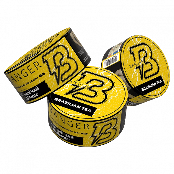 Табак Banger - Brazilian Tea (Чёрный Чай с Лаймом, 25 грамм) купить в Тюмени