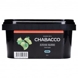 Смесь Chabacco MEDIUM - Green Apple (Зелёное Яблоко, 200 грамм)