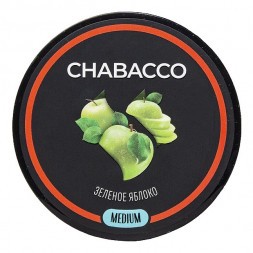 Смесь Chabacco MEDIUM - Green Apple (Зелёное Яблоко, 200 грамм)