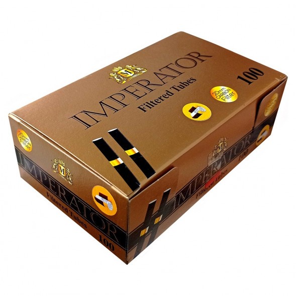 Гильзы сигаретные Imperator - Black Carbon Gold (84х20 мм, 100 шт.) купить в Тюмени