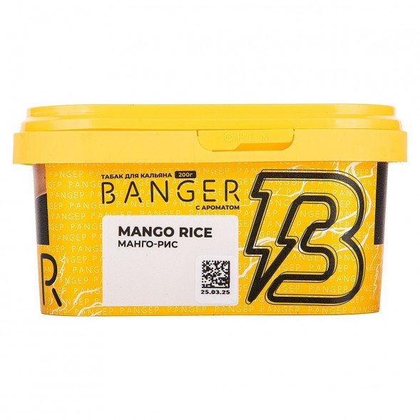 Табак Banger - Mango Rice (Манго-Рис, 200 грамм) купить в Тюмени
