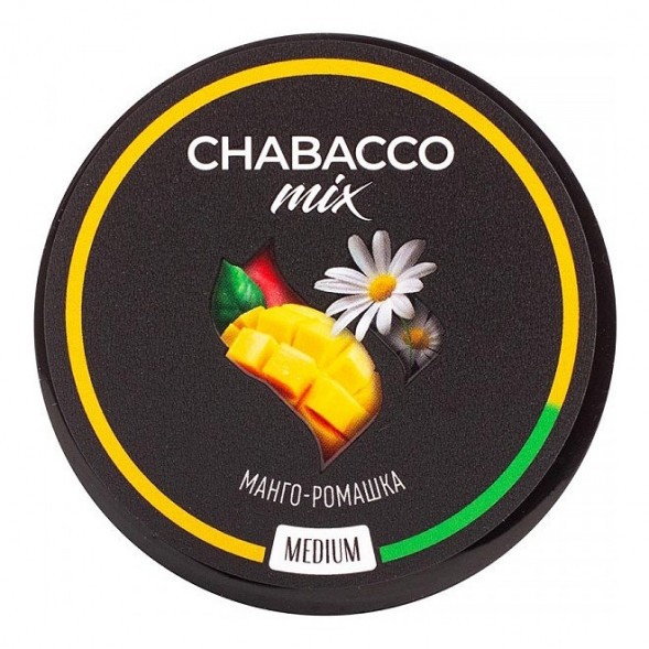 Смесь Chabacco MIX MEDIUM - Mango Camomile (Манго - Ромашка, 40 грамм) купить в Тюмени