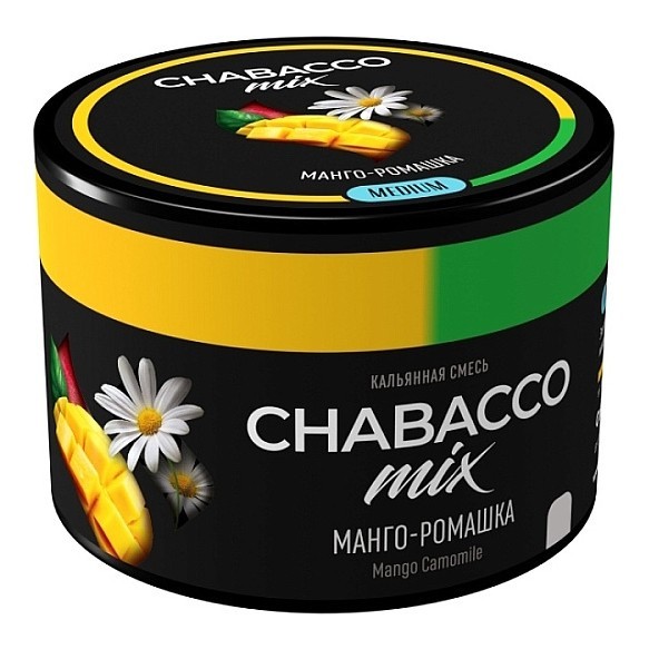 Смесь Chabacco MIX MEDIUM - Mango Camomile (Манго - Ромашка, 40 грамм) купить в Тюмени