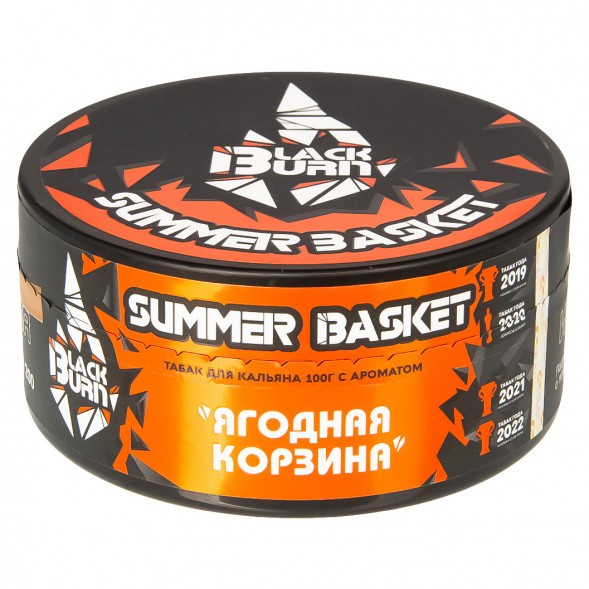 Табак BlackBurn - Summer Basket (Ягодная корзина, 100 грамм) купить в Тюмени