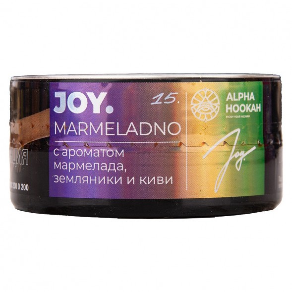 Табак Joy - Marmeladno (Мармелад, Земляника и Киви, 25 грамм) купить в Тюмени
