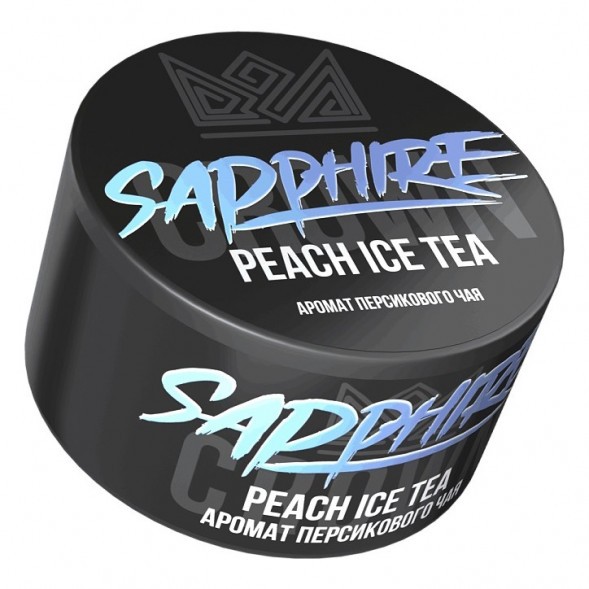 Табак Sapphire Crown - Peach Ice Tea (Персиковый Чай, 25 грамм) купить в Тюмени