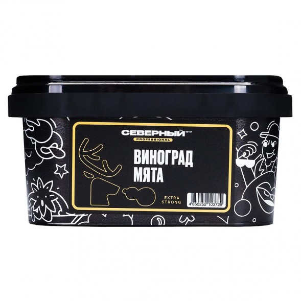 Табак Северный Professional - Виноград Мята (200 грамм) купить в Тюмени