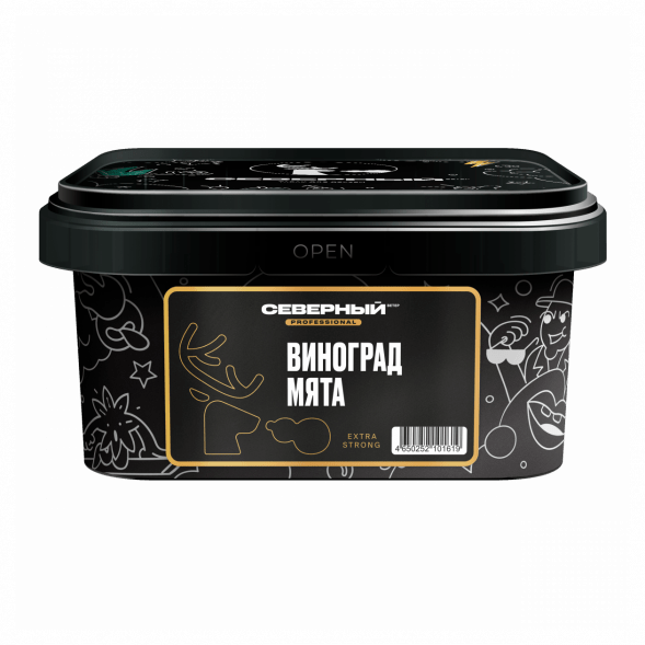 Табак Северный Professional - Виноград Мята (200 грамм) купить в Тюмени