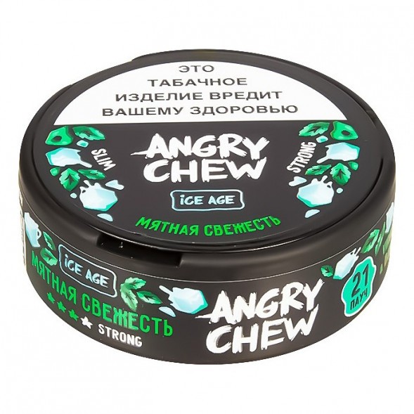Табак жевательный Angry Chew Slim Strong - Мятная Свежесть (12 грамм) купить в Тюмени