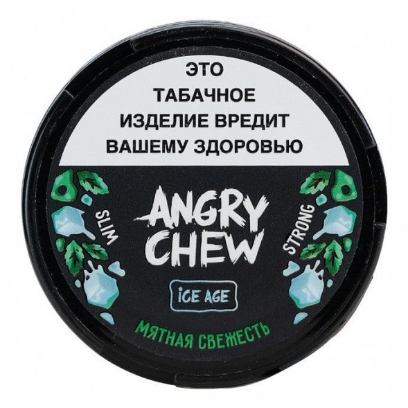 Табак жевательный Angry Chew Slim Strong - Мятная Свежесть (12 грамм) купить в Тюмени