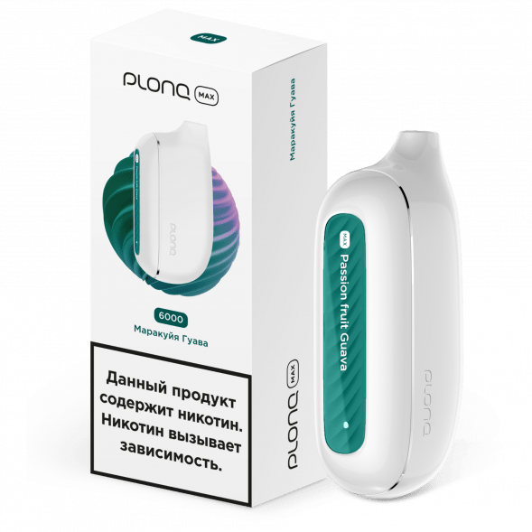 PLONQ MAX - Гуава Маракуйя (6000 затяжек) купить в Тюмени