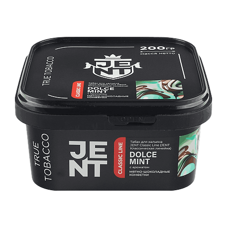 Табак Jent - Dolce Mint (Мятно-Шоколадные Конфетки, 200 грамм) купить в Тюмени