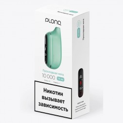 PLONQ MAX PRO - Прохладная Мята (10000 затяжек)