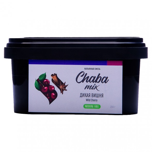 Смесь Chaba - Wild Cherry (Дикая Вишня, 200 грамм, Без никотина) купить в Тюмени