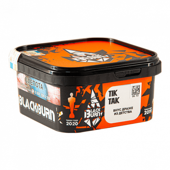 Табак BlackBurn - Tik Tak (Тик-Так, 200 грамм) купить в Тюмени