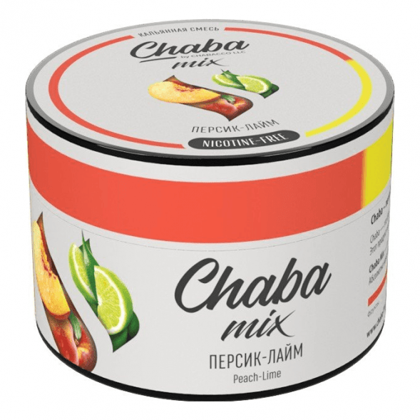 Смесь Chaba Mix - Peach-Lime (Персик и Лайм, 40 грамм) купить в Тюмени