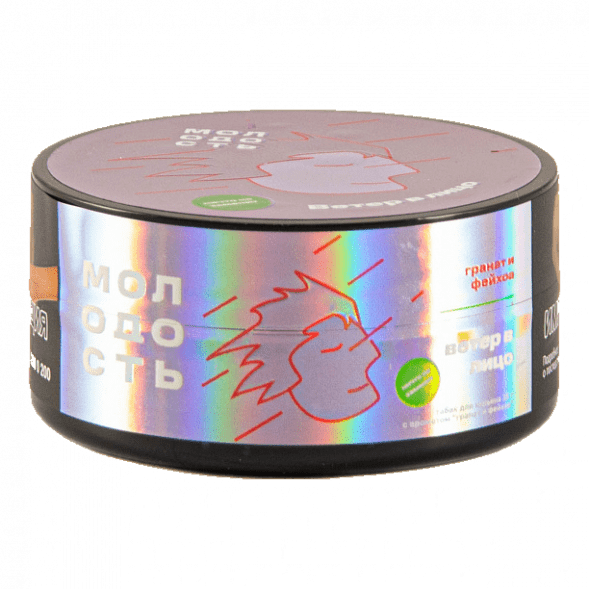 Табак Молодость - Ветер в Лицо (Гранат и Фейхоа, 25 грамм) купить в Тюмени