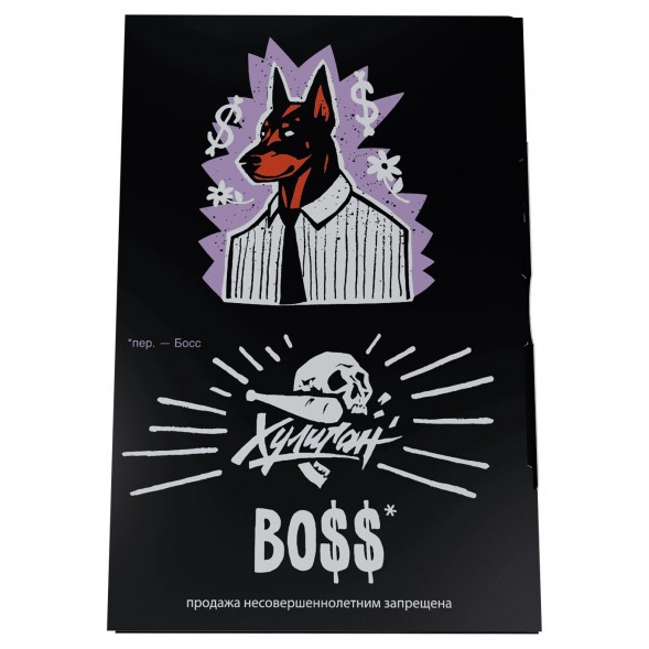Табак Хулиган - BOSS (Цветочный Виски, 25 грамм) купить в Тюмени