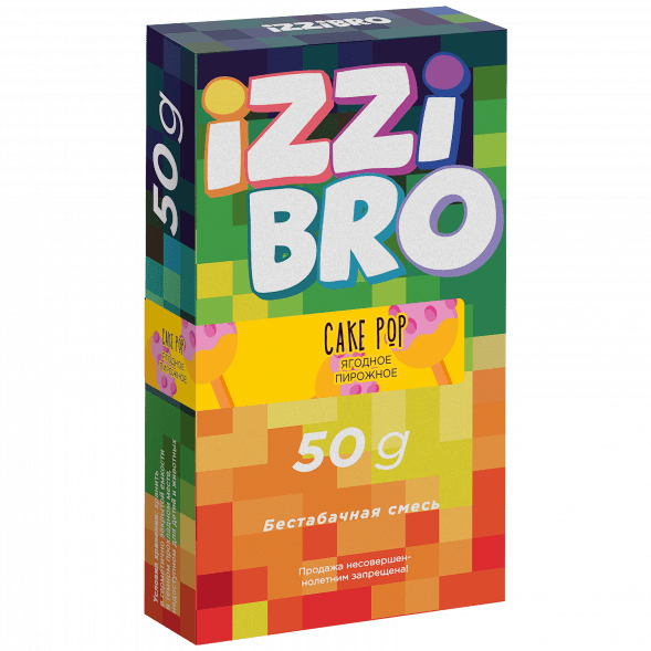 Смесь Izzi Bro - Cake Pop (Ягодное Пирожное, 50 грамм) купить в Тюмени