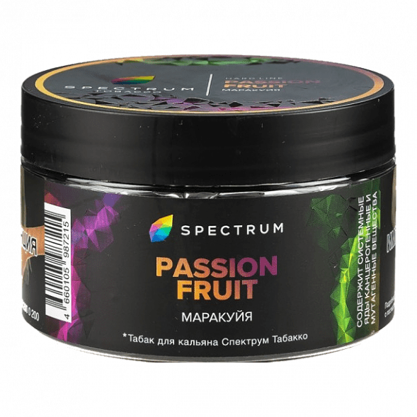 Табак Spectrum Hard - Passion Fruit (Маракуйя, 200 грамм) купить в Тюмени