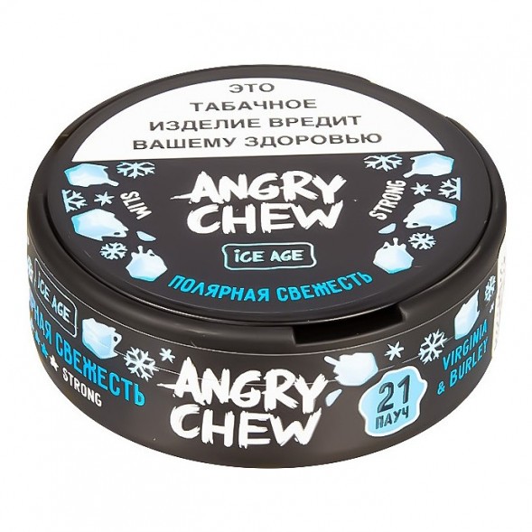 Табак жевательный Angry Chew Slim Strong - Полярная Свежесть (12 грамм) купить в Тюмени
