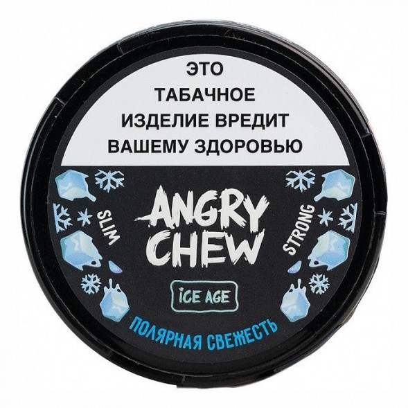 Табак жевательный Angry Chew Slim Strong - Полярная Свежесть (12 грамм) купить в Тюмени