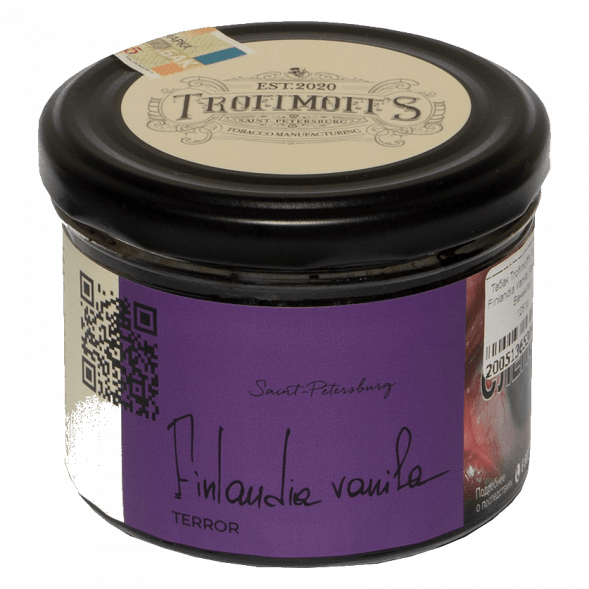 Табак Trofimoff&#039;s Terror - Finlandia Vanila (Финская Ваниль, 125 грамм) купить в Тюмени