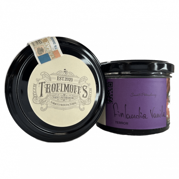 Табак Trofimoff&#039;s Terror - Finlandia Vanila (Финская Ваниль, 125 грамм) купить в Тюмени