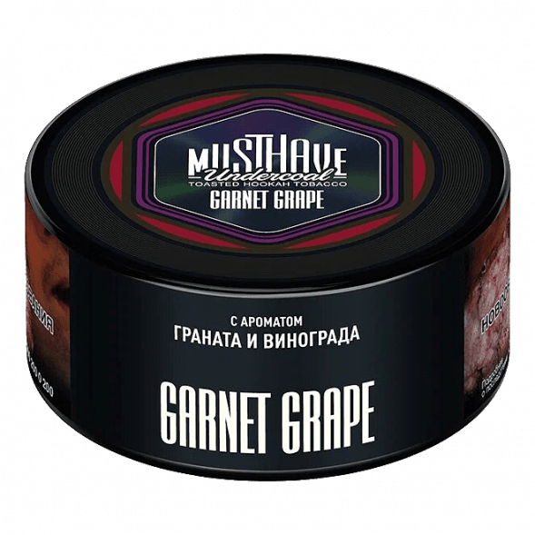 Табак Must Have - Garnet Grape (Гранат и Виноград, 125 грамм) купить в Тюмени