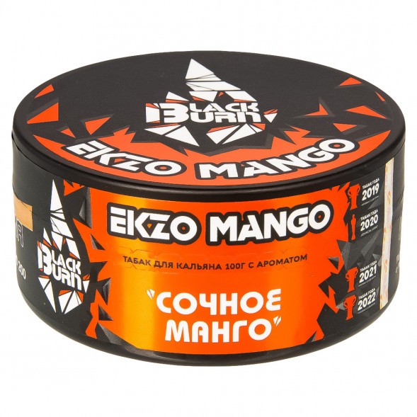 Табак BlackBurn - Ekzo Mango (Сочное Манго, 100 грамм) купить в Тюмени