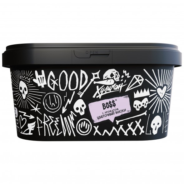 Табак Хулиган - BOSS (Цветочный Виски, 200 грамм) купить в Тюмени