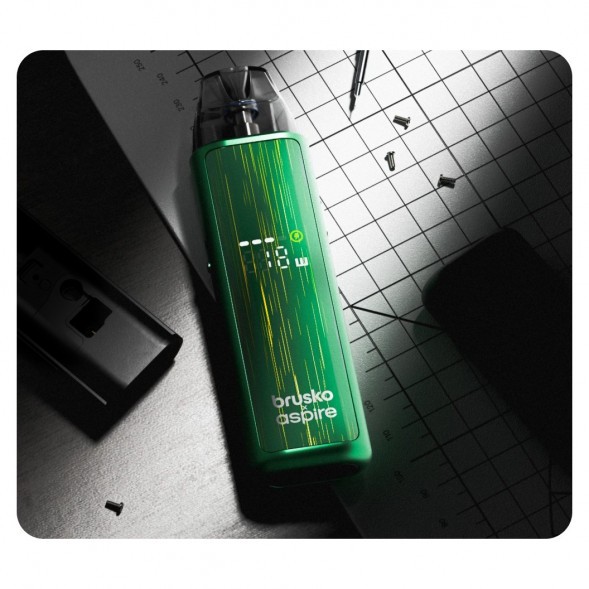 Электронная сигарета Brusko - Minican 6 (Изумрудный - Forest Green) купить в Тюмени