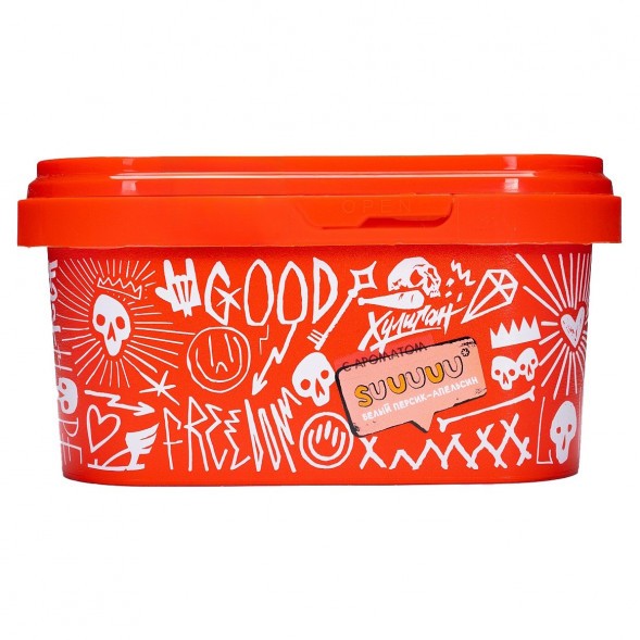 Табак Хулиган - Suuuuu (Белый Персик и Апельсин, 200 грамм) купить в Тюмени