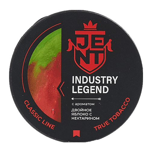 Табак Jent - Industry Legend (Двойное Яблоко с Нектарином, 25 грамм) купить в Тюмени