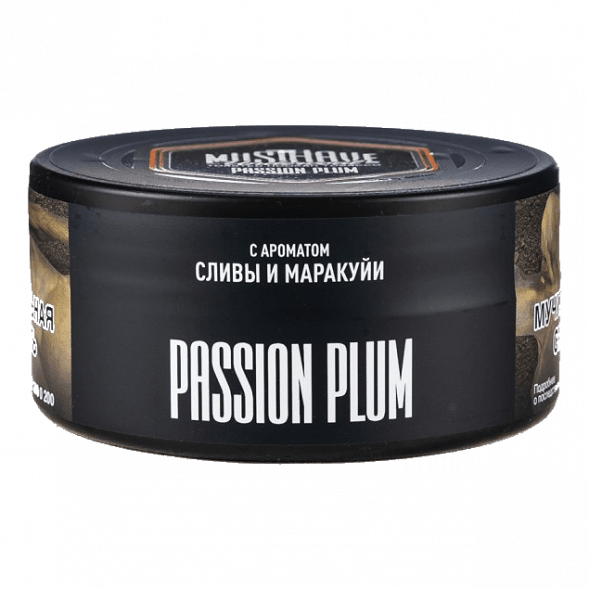 Табак Must Have - Passion Plum (Слива и Маракуйя, 125 грамм) купить в Тюмени