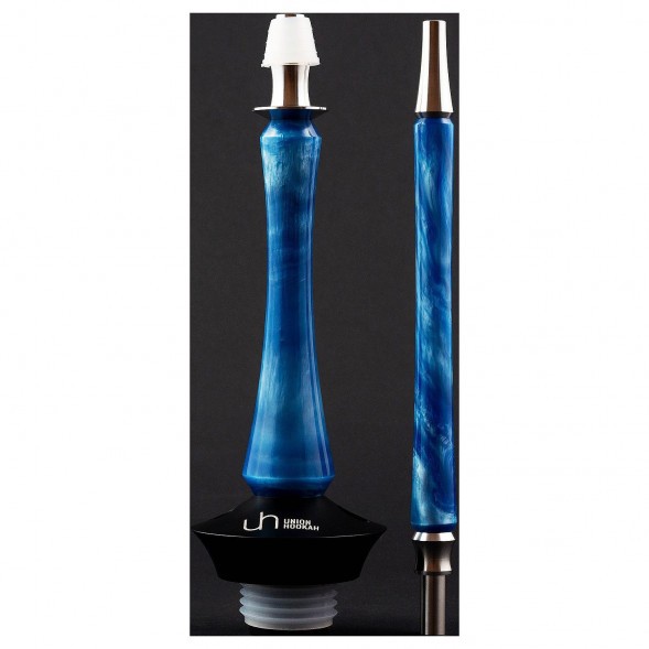 Кальян UNION - Sleek Акрил (Голубой, Без Колбы) купить в Тюмени