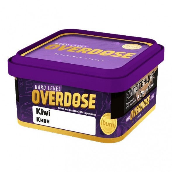 Табак Overdose - Kiwi (Киви, 200 грамм) купить в Тюмени
