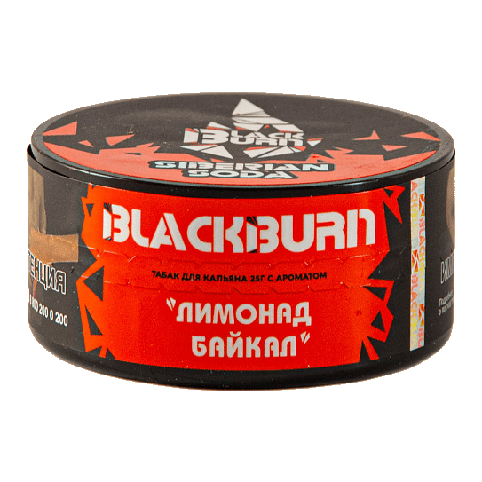 Табак BlackBurn - Siberian Soda (Лимонад Байкал, 25 грамм) купить в Тюмени