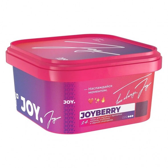 Табак Joy - Joyberry (Малина, Клубника и Чёрная Смородина, 200 грамм) купить в Тюмени