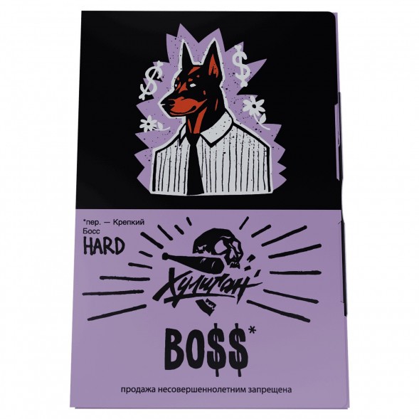 Табак Хулиган Hard - BOSS (Цветочный Виски, 25 грамм) купить в Тюмени