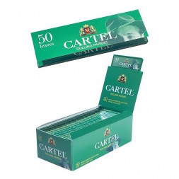 Бумага для самокруток Cartel - Green (50 штук)